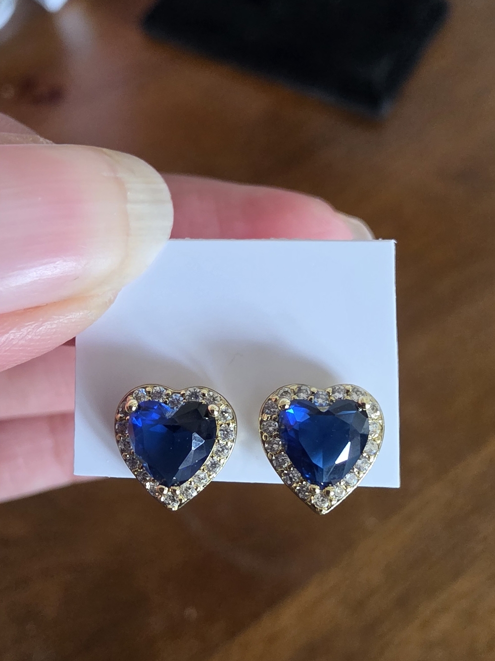 Aretes De Corazon Oro Laminado 14k